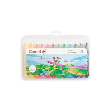 Camel Silky Crayons 12 Shades