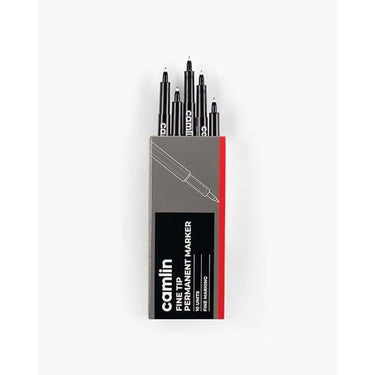 Camlin CD DVD Marker Pen Red 10 pcs (Pack of 2)