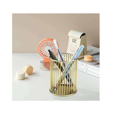 CentraLit Pen Stand Pencil and Pen Holder Gold