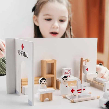 Children Wooden Doctor Set