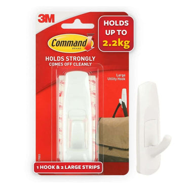 Command Self Adhesive Plastic Damage Free Wall Hooks