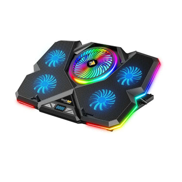 Cosmic Byte Cyclone RGB Laptop Cooling Pad with 5 Fan