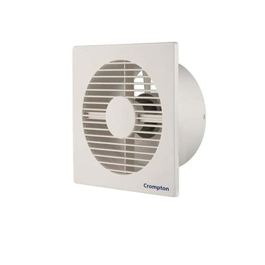 Crompton Axial Air High Speed Plastic Exhaust Ventilation Fan (White)