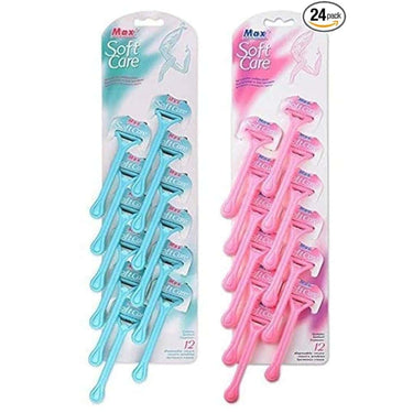 DGH By Durga Hosiery Dgh 24 Pcs Soft Care Women s Disposable Shaving Razor