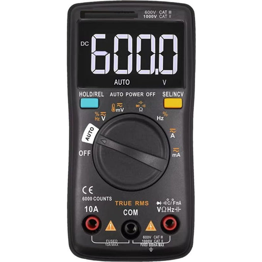 DHRUVPRO ZT102A High Precision 6000 Count Smart/Inellgent Auto Ranging True RMS Digital Multimeter