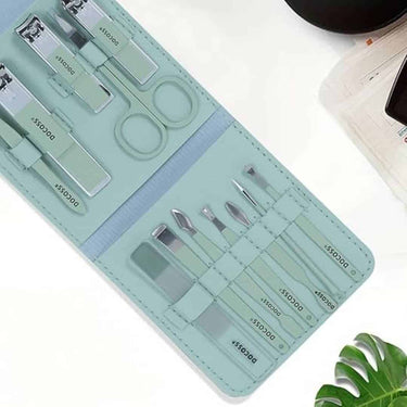 DOCOSS Manicure Kit For Women Nail Kit For Women (Mint Green)