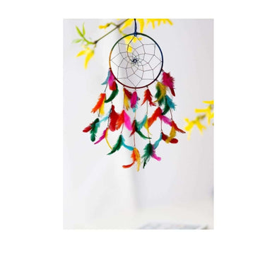 DULI Dream Catcher Handmade Feather Fill Dreamcatcher Wall Hangings