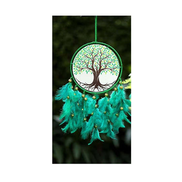 DULI Dream Catcher Handmade Wallhanging (Green)