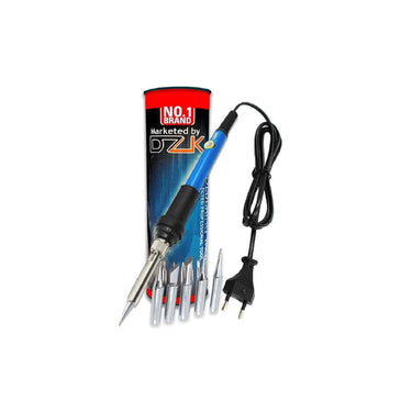 DZK Electric soldering iron 60 watt (Soldering Iron With Bits)