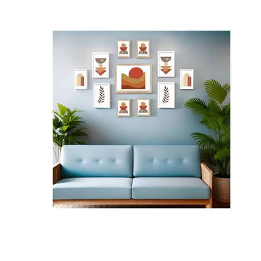 Dev Aastha Photo Frame For Wall Wooden Frames set of 11