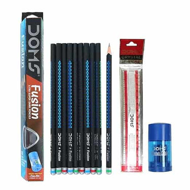 Doms Fusion Xtra Super Dark Pencil Box Pack