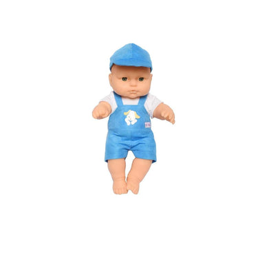 EL FIGO Cute Little Boy Toy in Dungaree Dress Doll for Kids