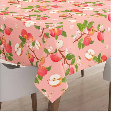 Encasa XO Dining Table Cloth Water Repellent(Apple)