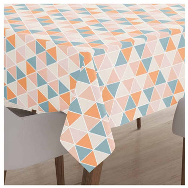 Encasa XO Printed Cotton Table Cloth 6 to 8 Seater Table