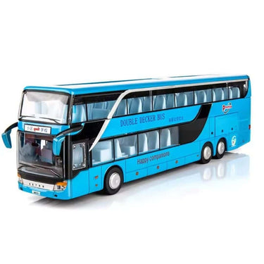 FEXXA Exclusive Alloy Metal Pull Back Bus Blue