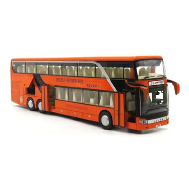 FEXXA Exclusive Alloy Metal Pull Back Bus Orange