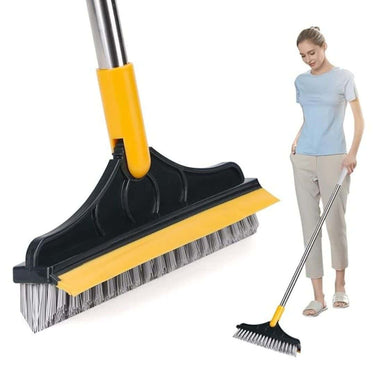 FIGMENT Bathroom Cleaning Brush with Wiper Tiles Cleaning Brush