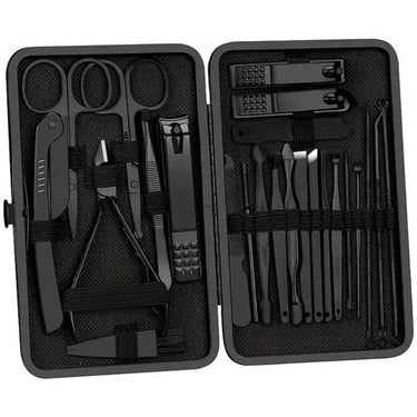 FLOMBIFY LS25 24PCS Essentials Nail Cutter Kit for Men  Women