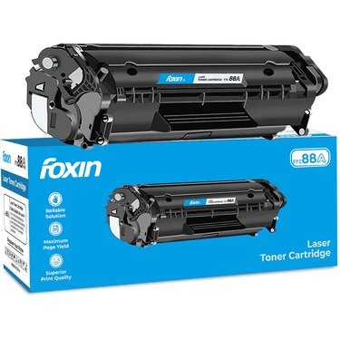 Foxin FTC 88A -Black Laser Toner Printer Cartridge