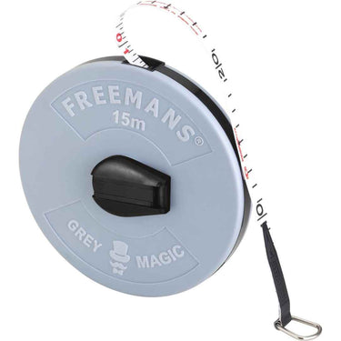 FREEMANS FM15 Grey Magic Fibreglass Measuring Tape 15m