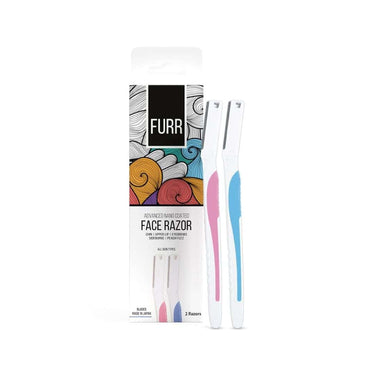 FURR Face Razor for Women Pack of 2