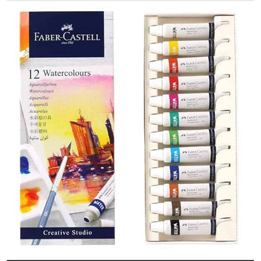 Faber Castell Creative Studio Watercolours 5 ml Set of 12