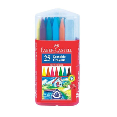 Faber Castell Erasable Plastic Crayon Set