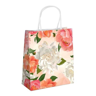 Festiko 10 Pcs Paper Gift Bags  (Flower)