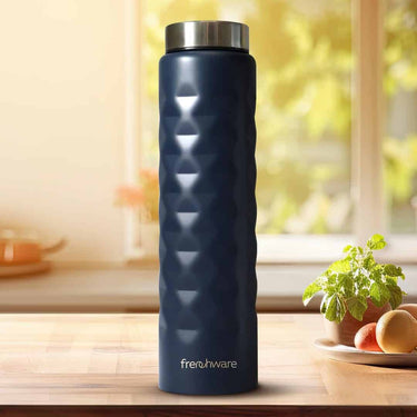 Frenchware Midnight Blue Water Bottle 1 Litre Stainless Steel