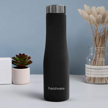 Frenchware Shadow Black Water Bottle