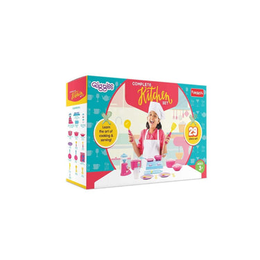 Funskool Giggles  Plastic Complete Kitchen Set (29 Piece)