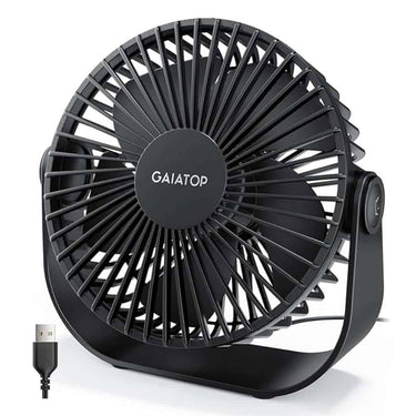 Gaiatop USB Desk Fan (Black)