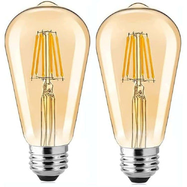 Gesto 4W E27 E26 Base Filament Bulbs Filament Antique Bulb (Pack Of 2)