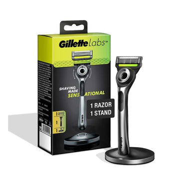 Gillette Labs Shaving Razor with 2D Flexdisc Technology for Men