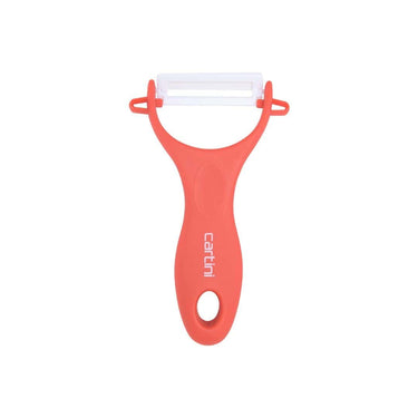 Godrej Cartini Stainless Steel Easy Peeler Pack of 2 (Red)