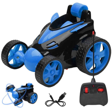 Gooyo DB2060 Rechargeable Small Stunt Car Toy Blue