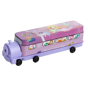 HANDZY Handle Eazy Cartoon Pencil Box (Purple)