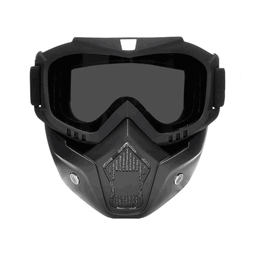 HMV MALL Motorcycle Helmet Riding Goggles Glasses With Removable Face Mask