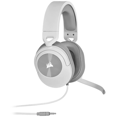 Corsair HS55 STEREO Wired Gaming Headset — White