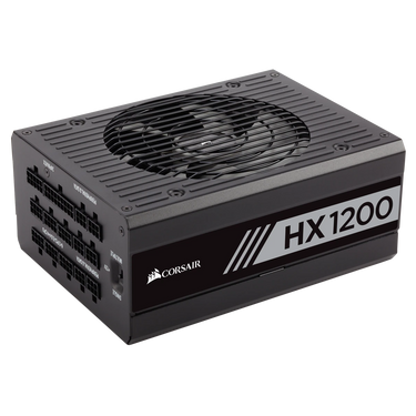 Corsair HX Series HX1200 — 1200 Watt 80 PLUS PLATINUM Certified Fully Modular PSU