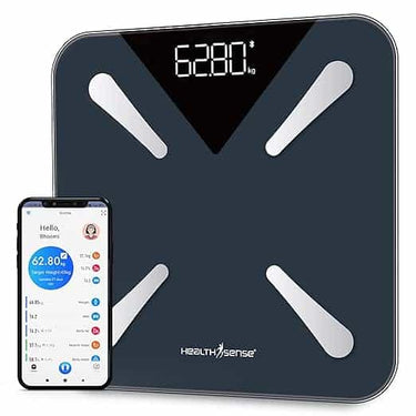 HealthSense Bluetooth BMI Weight Machine for Body Weight