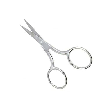 HimPrincy Grooming Metal Scissor for Hair Cutting and Moustache Trimming (Silver)