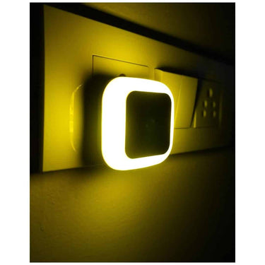 Hoard Sense Automatic Sensor Smart LED Night Lamp Pack Of 1(YELLOW)