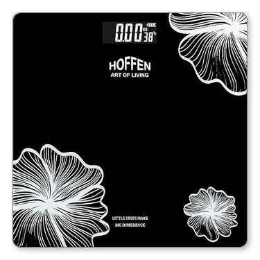 Hoffen Digital Electronic LCD Personal Weight Machine(Black Flower)