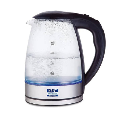 KENT Elegant Electric Glass Kettle (16052) 1.8L