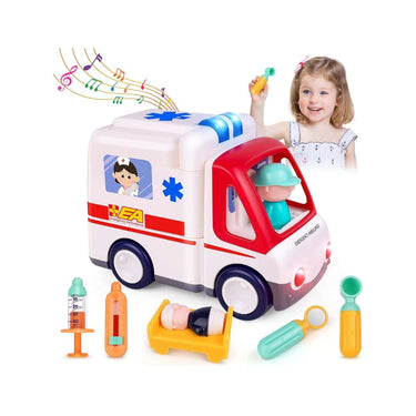 Kiditos Ambulance Toy Car Kids Doctor Kit