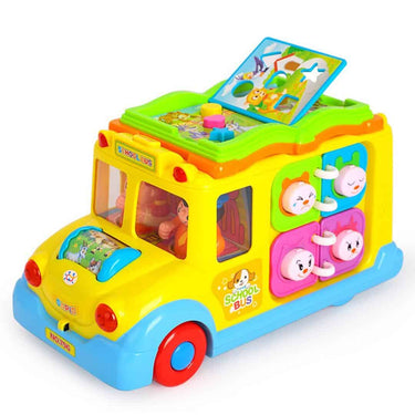 Kiditos Baby Intellectual School Bus Activity Toy Vehicle