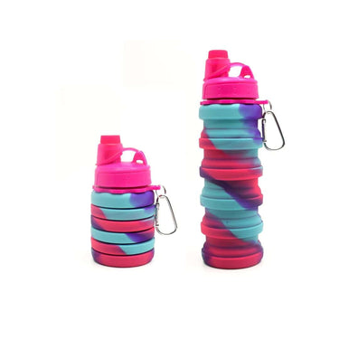 Kiditos Expandable Sipper Water Bottle(Pink)