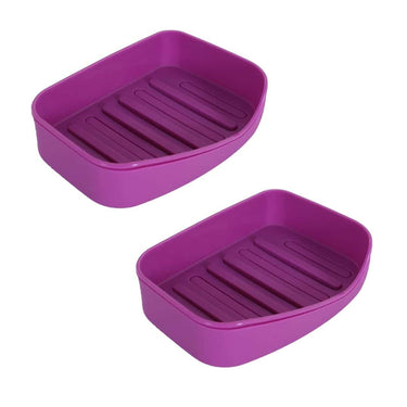 Kuber Industries Pack of 2 Soap Holder for Kitchen Sink Purple