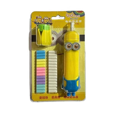 LUOSHI Minion Electric Eraser for Kids (Pack of 1)